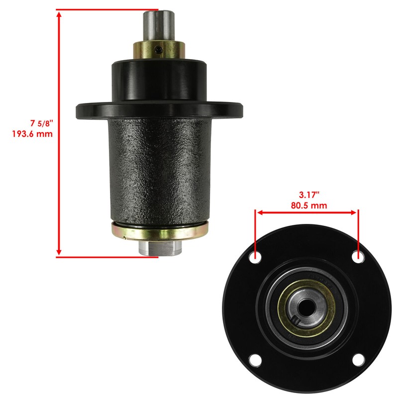 3 Spindle Assembly For Bad Boy Maverick 48", 54" and 60"deck 037601500 gallery