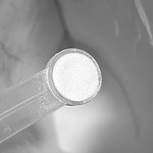 1/8 teaspoon measuring spoon (plastic) | HeroScoops (5, Clear) gallery
