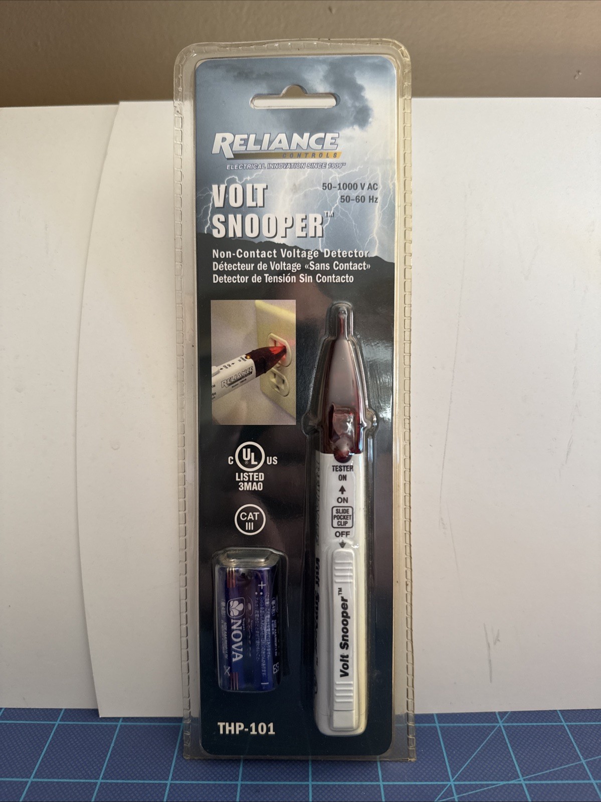 Reliance Controls THP101 White 50/60 Hz Voltage Continuity Tester , New In Pack gallery