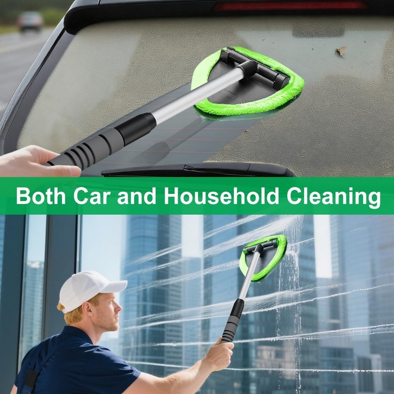 7pcs Windshield Cleaning Tool Kit Car Window Glass Wiper Cleaner Brush Reusable gallery