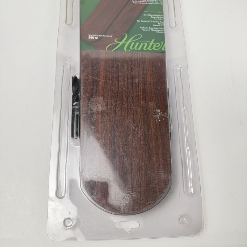 Hunter 26512 Reversible Brown Universal Ceiling Fan Blades 42"- 52" New gallery