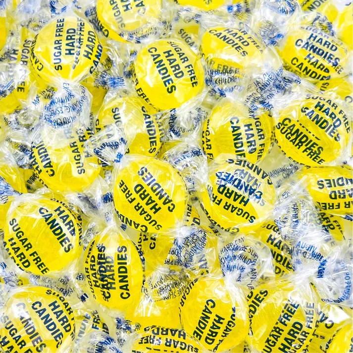 Sugar Free Lemon Drops Hard Candy | Individually Wrapped | 1,2,3 LB | Free Ship! gallery
