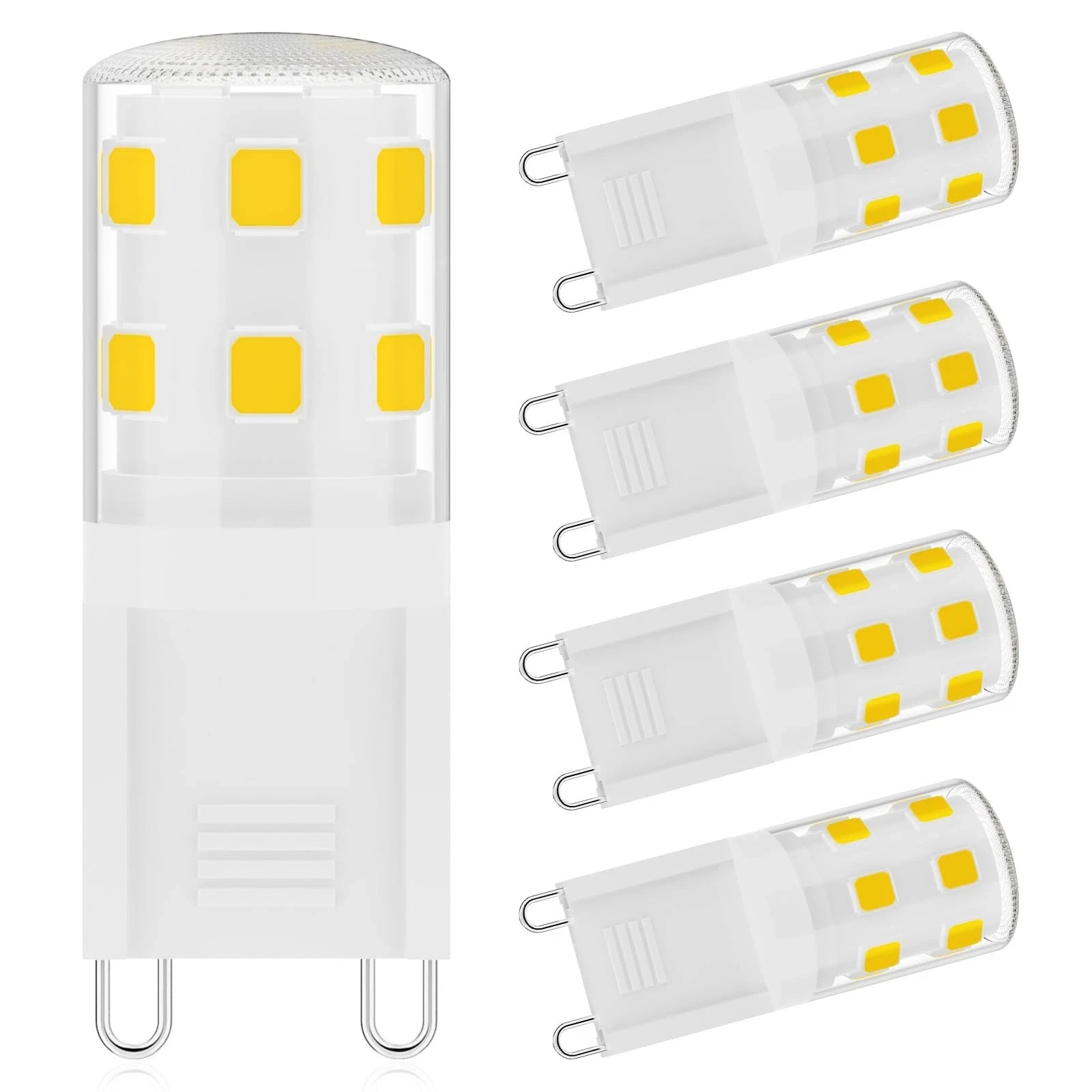 G9 LED Bulbs 2W,2Watt Light Bulb 25W Halogen Equivalent 250LM,120V Mini T4 G9... gallery