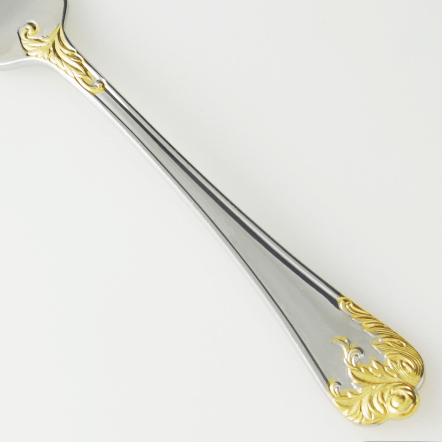 Reed & Barton GOLDEN CHARDONNAY Stainless Glossy Gold Accent Flatware CHOICE gallery