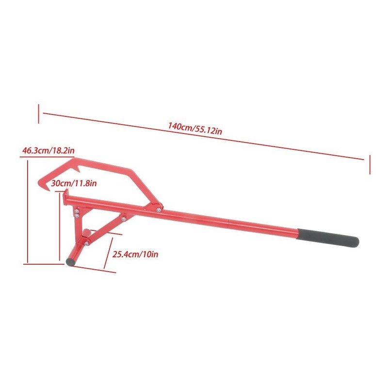 51in Timberjack Adjustable Log Lifter Heavy Duty Steel Log Roller Cant Hook Tool gallery