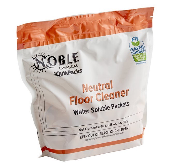 QuikPacks 0.5 oz. Concentrated Neutral Floor Cleaner Packs 90 Count Bag gallery