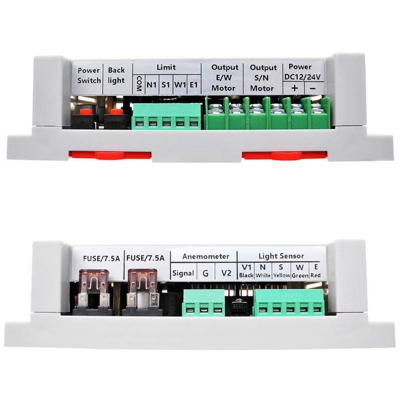 Dual Axis Solar Tracking Tracker Controller for PV Solar Panel System Sun Track gallery