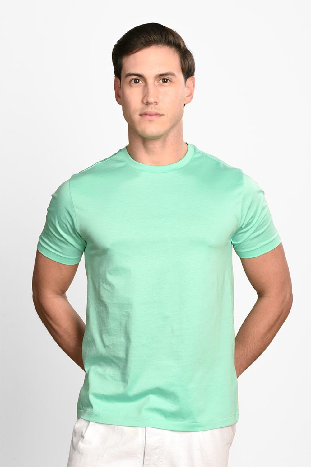 Mercerized Supima Crew Neck T-Shirt gallery
