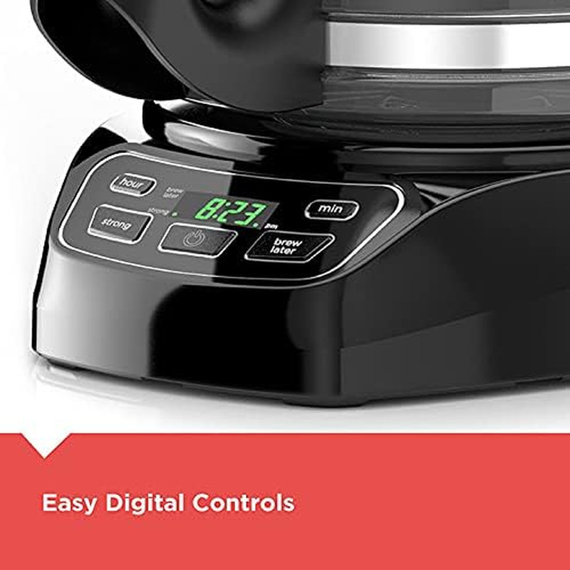 BLACK+DECKER CM1110B Programable 12-Cup Coffee Maker, Easy Pour, Non-Drip Carafe gallery