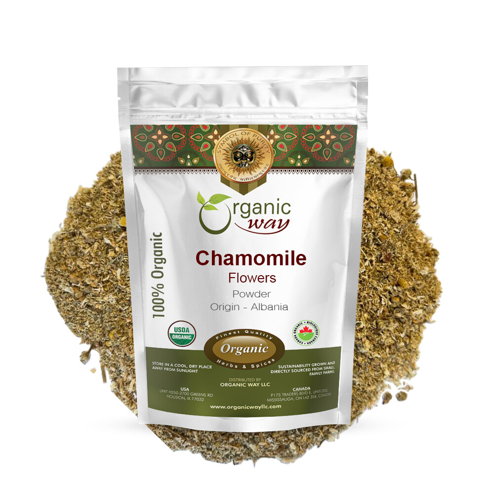 Organic Chamomile Flowers Powder gallery