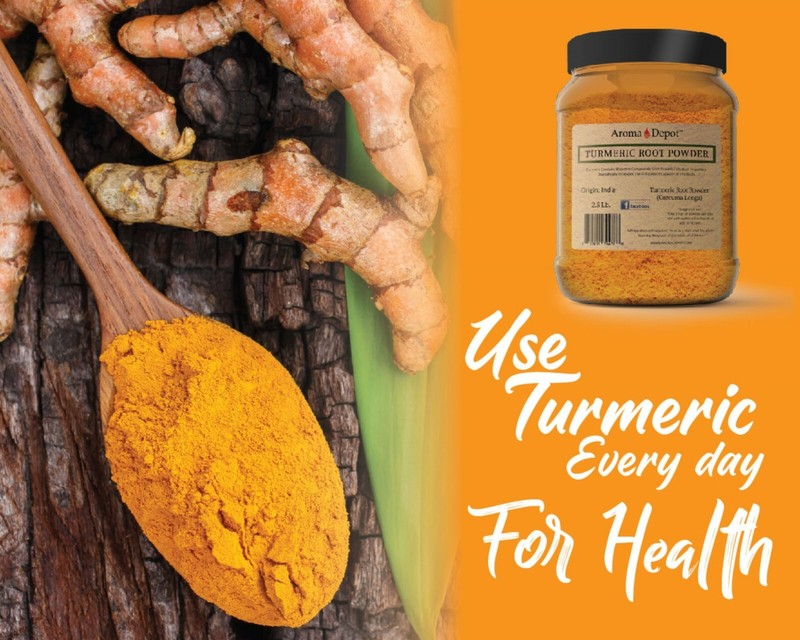 Tumeric Root Powder Pure Curcuma Longa Raw Spice cúrcuma Turmeric 100% Natural gallery