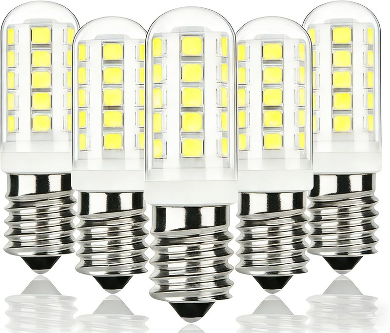 Versatile 5-Pack E14 LED 4W Daylight White Bulbs - Ideal for Multiple Fixtures gallery