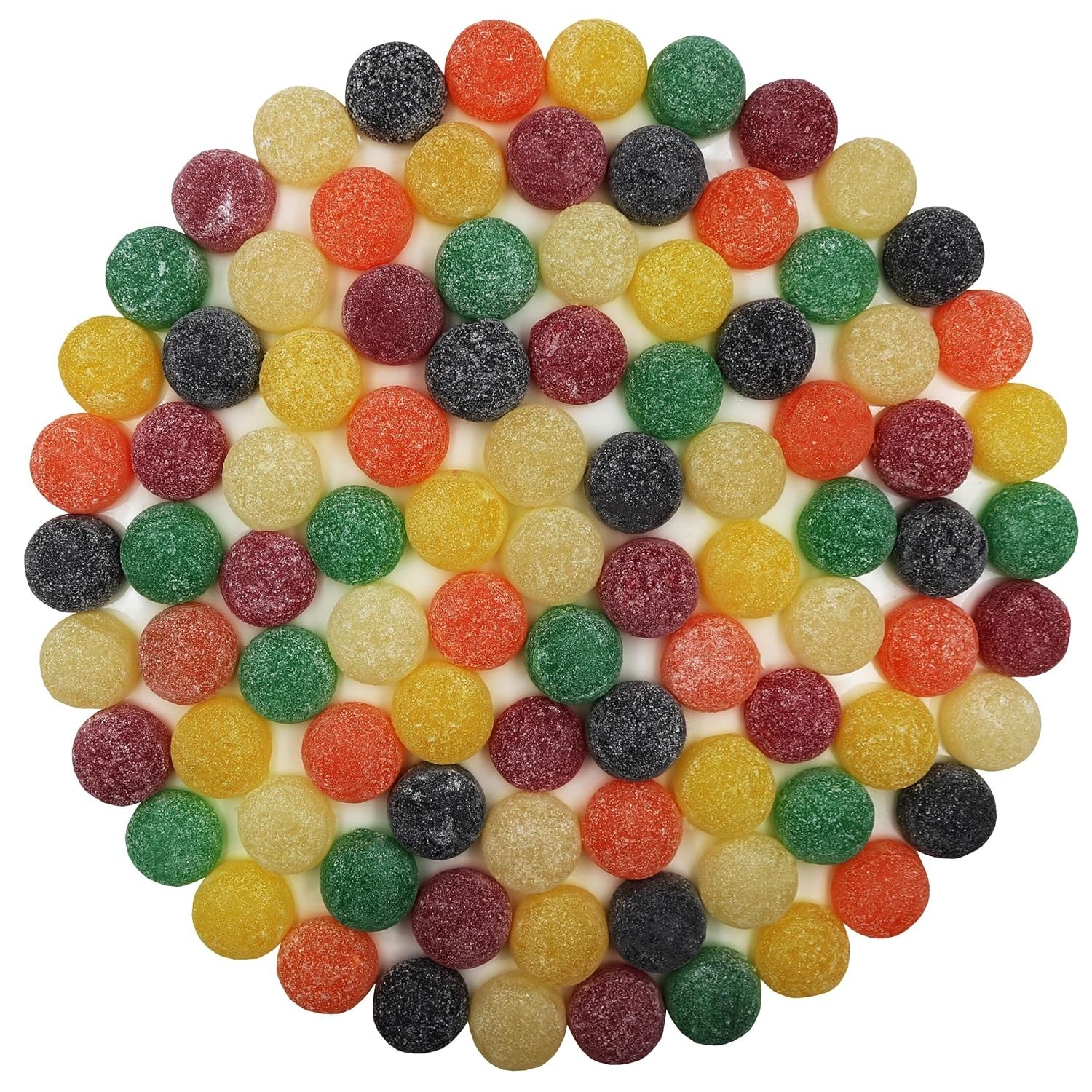 FirstChoiceCandy Giant Gumdrops Assorted Sugar Sanded Gum Drops gallery