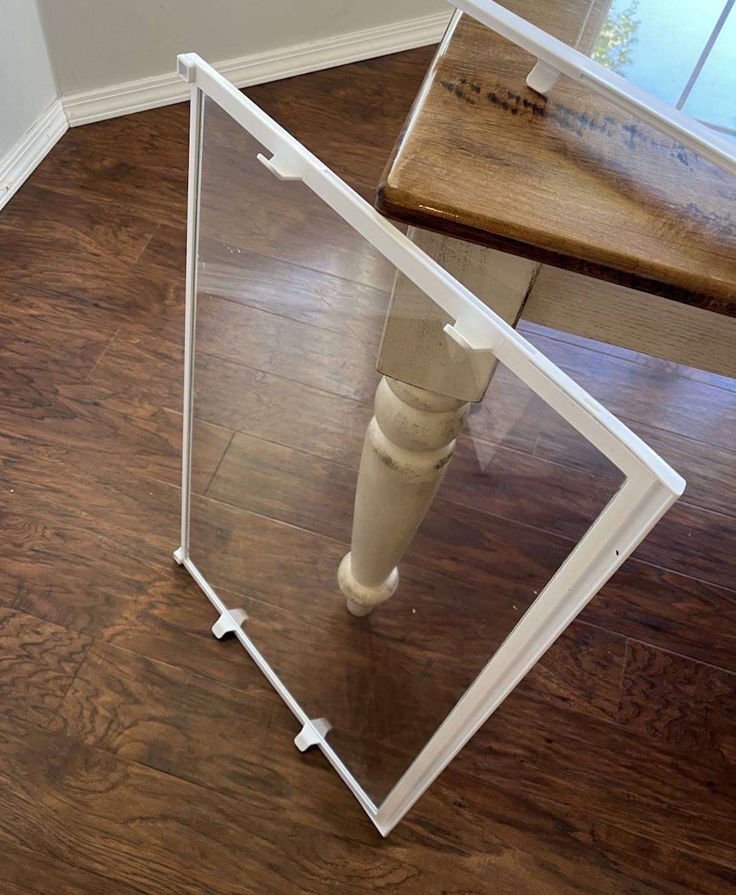 OEM LG Fridge Inner Shelf For LRFCS25D3S Fridge Set Of 2 29” L X 18” W X 2” H gallery