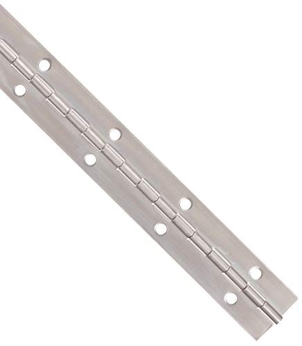 Heavy Duty Stainless Steel Continuous Hinge with Holes | Multiple Sizes, Widths gallery