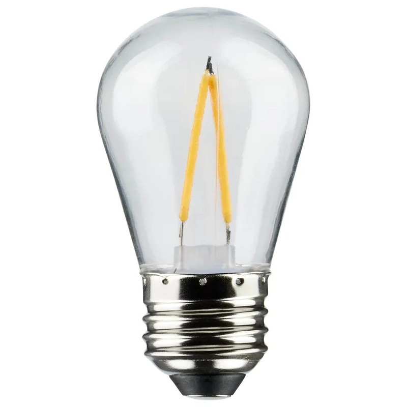 24Ft - LED String Light - Includes 12-S14 bulbs - 2200K - 120Vs gallery