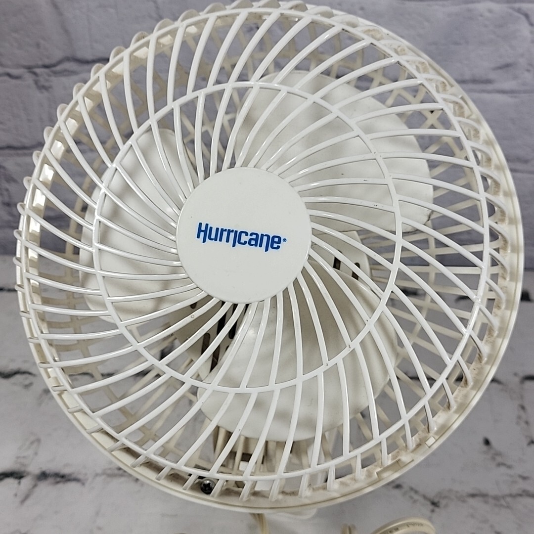 Hurricane Classic 6" Clip Fan, 2 Speed Desk Table Fan w/ Adjustable Tilt White gallery