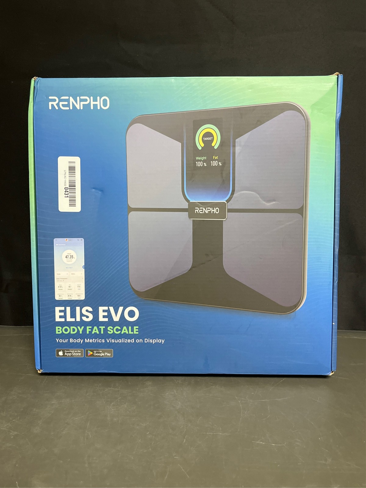 RENPHO Scale with BMI, Body Fat, Muscle Mass, Smart Scale for Body Weight, Wi-Fi gallery