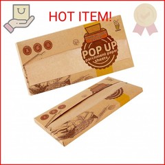 katbite 135Pcs 45 gsm Pop-Up Parchment Paper Sheets, Heavy Duty & Non-stick,10×1