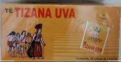 Azteca Tizana Uva Te (Grape Tea) – Box of 25 Tea Bags – Free Ship