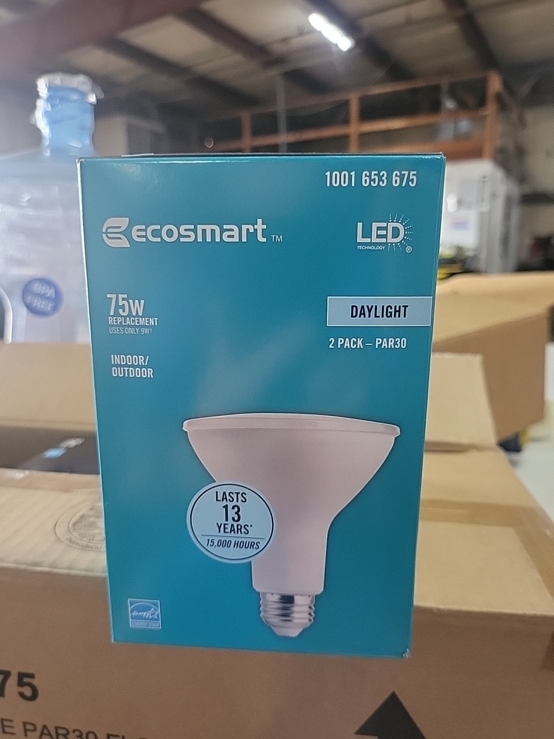(2-Pk) EcoSmart PAR30 Dimmable Flood Energy Star LED Light Bulb gallery