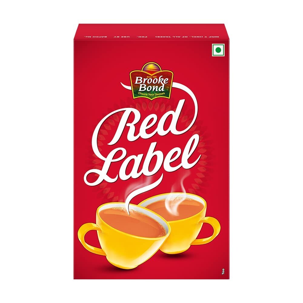 Brooke Bond , Red Label,Basil, Cardamom, Ginger 250 Grams gallery