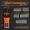 31 PCS 1/4" Drive Torque Screwdriver, 10-80 Inch Pounds Torque Screwdriver Se... gallery