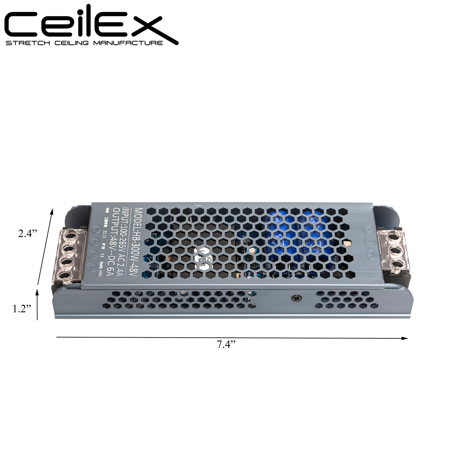 Ceilex LED Driver 48V 300W IP20, Constant-Voltage Power Supply, LED Power gallery
