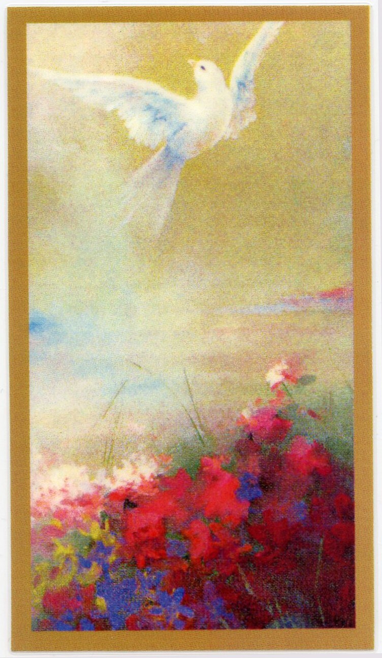 Morning Offering Funeral Memorial Laminated Prayer Cards - Pack of 60 gallery