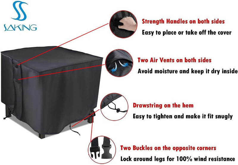Fire Pit Cover, 28 Inch Firepit Covers Square Gas Fireplace Fire Pit Table Cover gallery