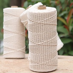 High Quality Macrame Rope Natural Handmade Cotton Cord Yarn Rope DIY WallHanging
