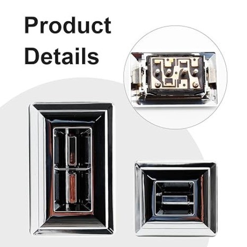 2PCS 20061549 Window Master Switch Replacement for C10/20/30 (82-86) S10 (82-88) gallery