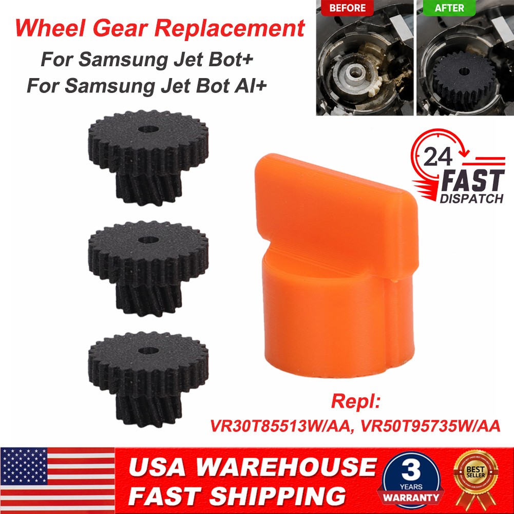 Fix Clicking Wheel For Samsung Jet Bot AI+ Wheel Gear Repair Kit VR50T95735W gallery