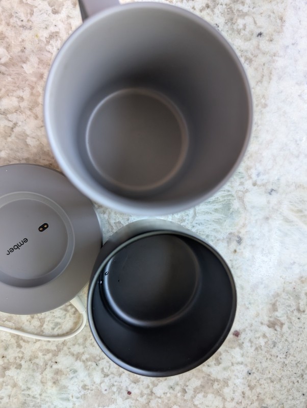 TWO Ember Temperature Control Smart Mug 2, 14 Oz, 6Oz Heated Coffee Mug gallery