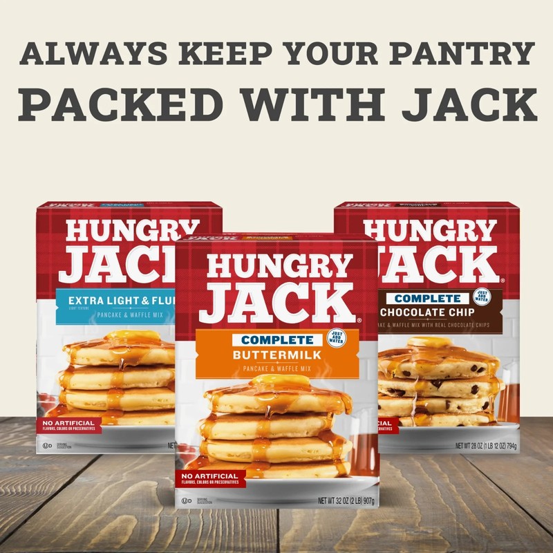 Hungry Jack complete Buttermilk Pancake Mix & waffle Mix 5 Lb Box........ gallery