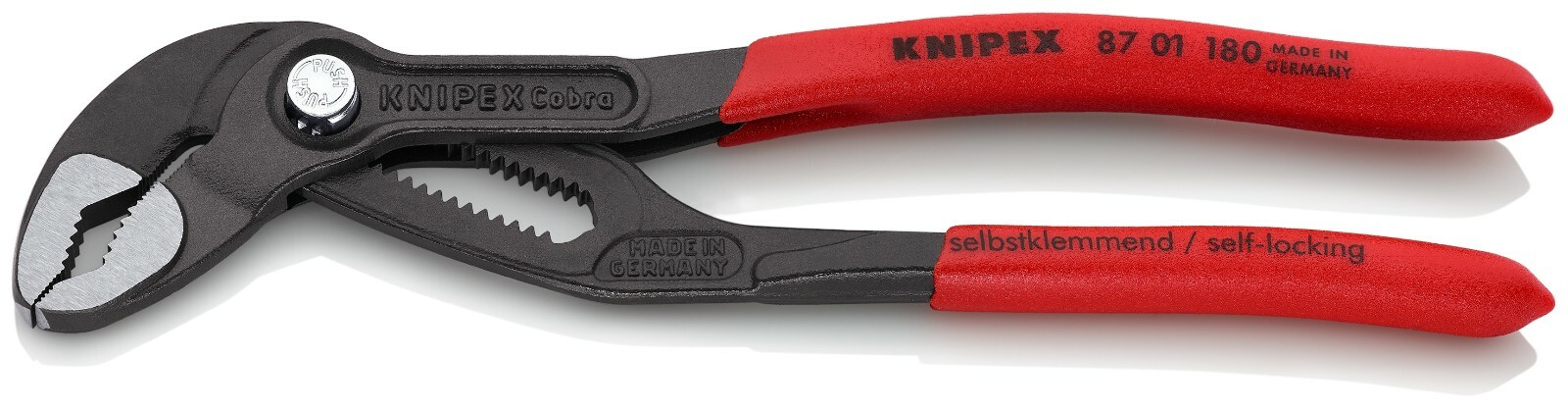 Knipex Cobra® High-Tech Water Pump Pliers 7 1/4" 87 01 180 gallery