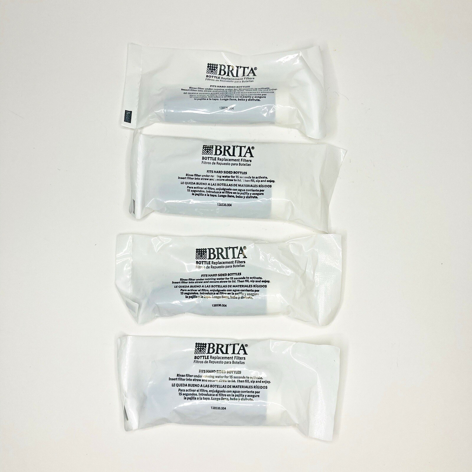 4 BRITA Bottle Replacement Filters Filters 1 Year Pack Individually NEW Sealed gallery