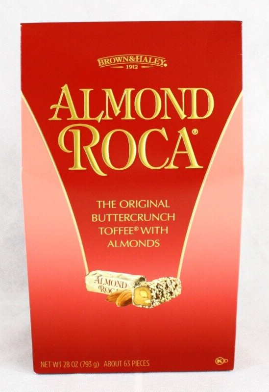 Brown & Haley Almond Roca Buttercrunch Toffee 28 Oz New Free Shipping gallery
