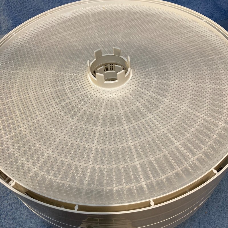 American Harvest Snackmaster Dehydrator 2400 FD-50 Adjustable 4 Tray Used open b gallery