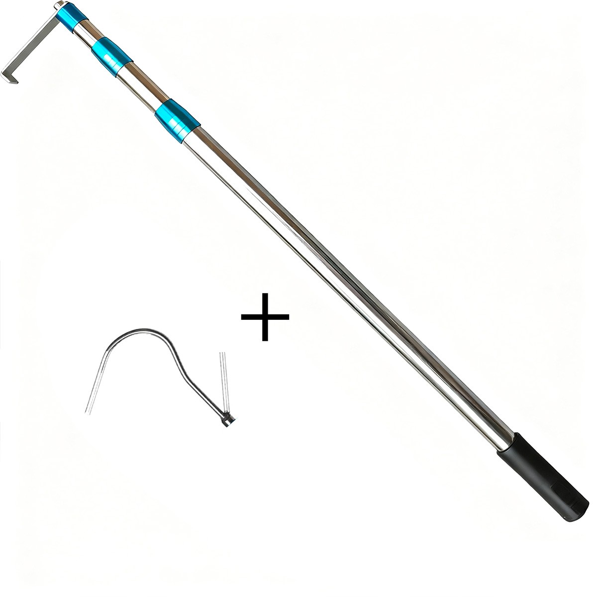 Cargo Grabber Reach Retriever Tool 7 Ft Heavy Duty Truck Tool Telescoping Hook gallery