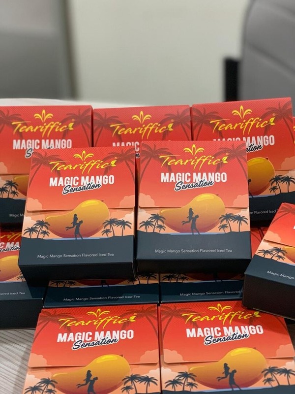 TEARRIFIC MAGIC MANGO SENTATION ICED TEA ( 12 SACHETS EACH BOX ) UNISEX GO WILD gallery