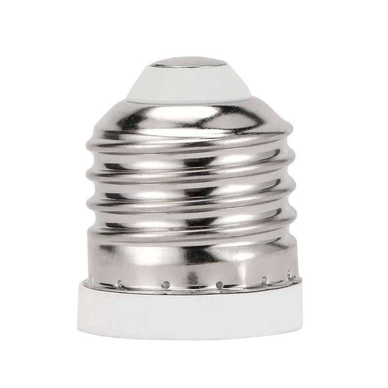 Light Bulb Socket Adapter Medium Base E26 E27 to E12 Candelabra Screw Reducer gallery