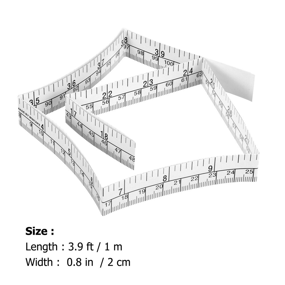 2/4/25pcs Tape Measure Paper Measuring Tape Disposable Wound Tape Measure Body gallery