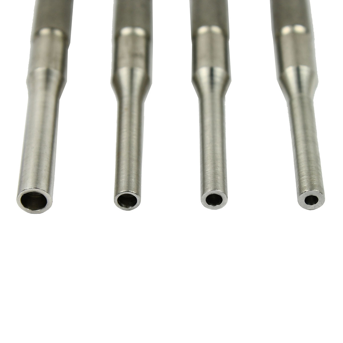 4 Pcs Hollow End Roll Pin Tool Starter Punch Set Stainless Steel 4.0mm 5.3mm gallery