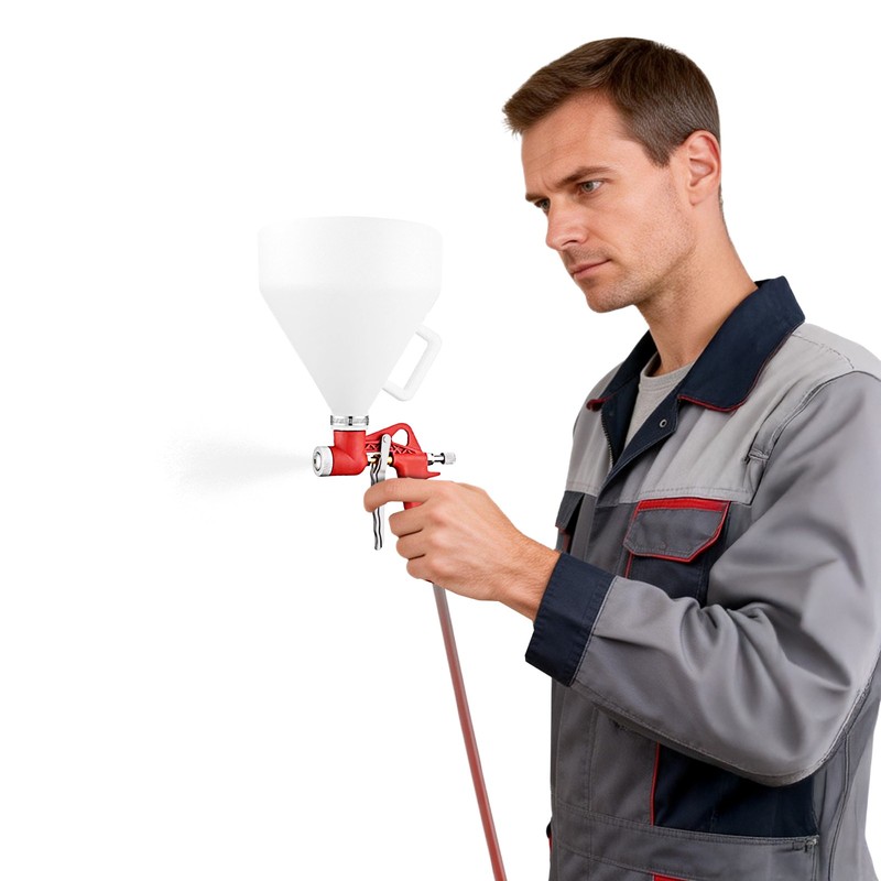 Air Spray Paint Texture Tool Drywall Wall Painting Sprayer Texture Hopper Gun gallery
