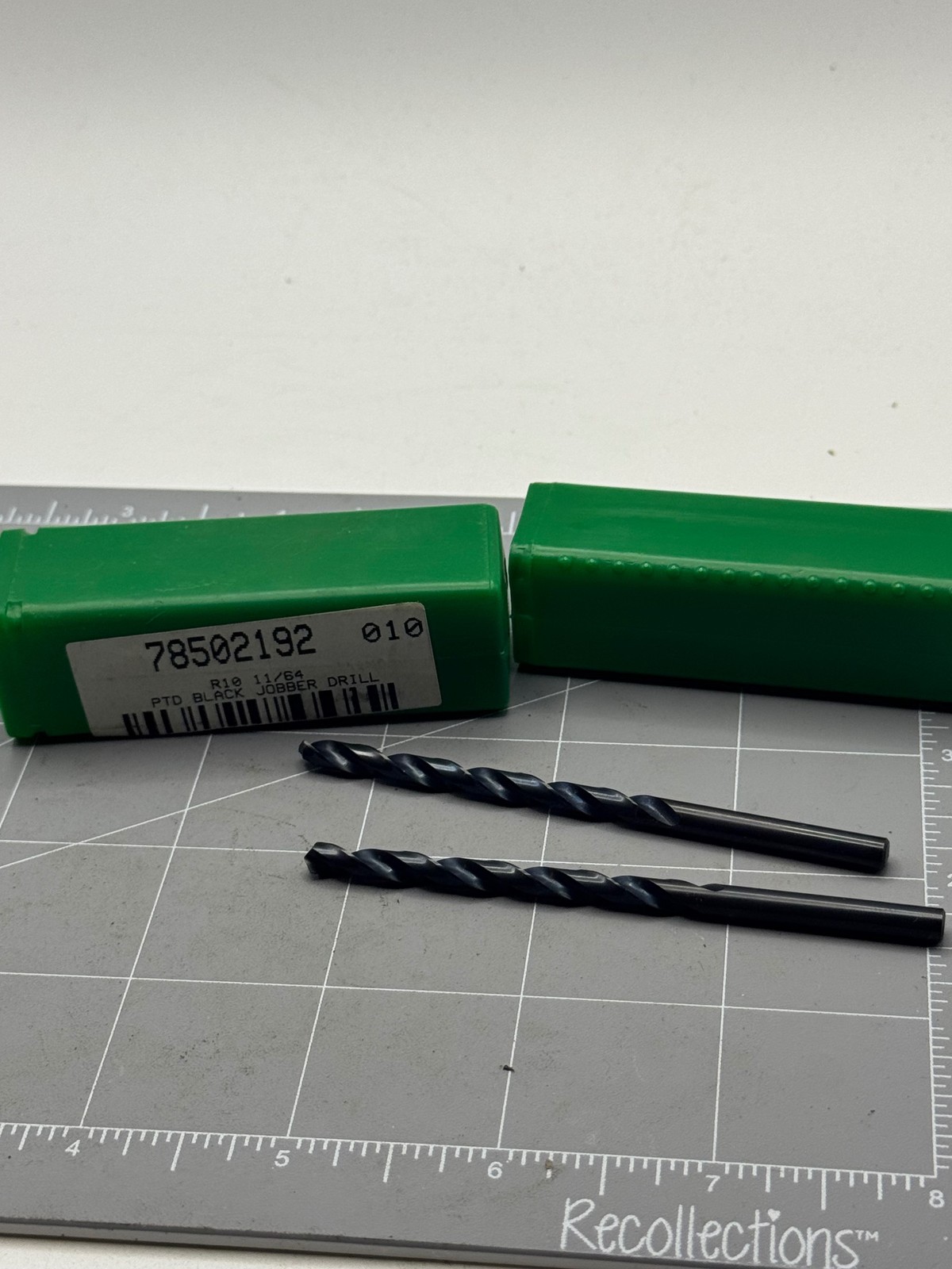 11/64 HSS Black Oxide Jobber Drill Bits Set of 2 Made in Brazil Metalworking gallery