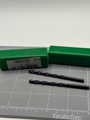 11/64 HSS Black Oxide Jobber Drill Bits Set of 2 Made in Brazil Metalworking