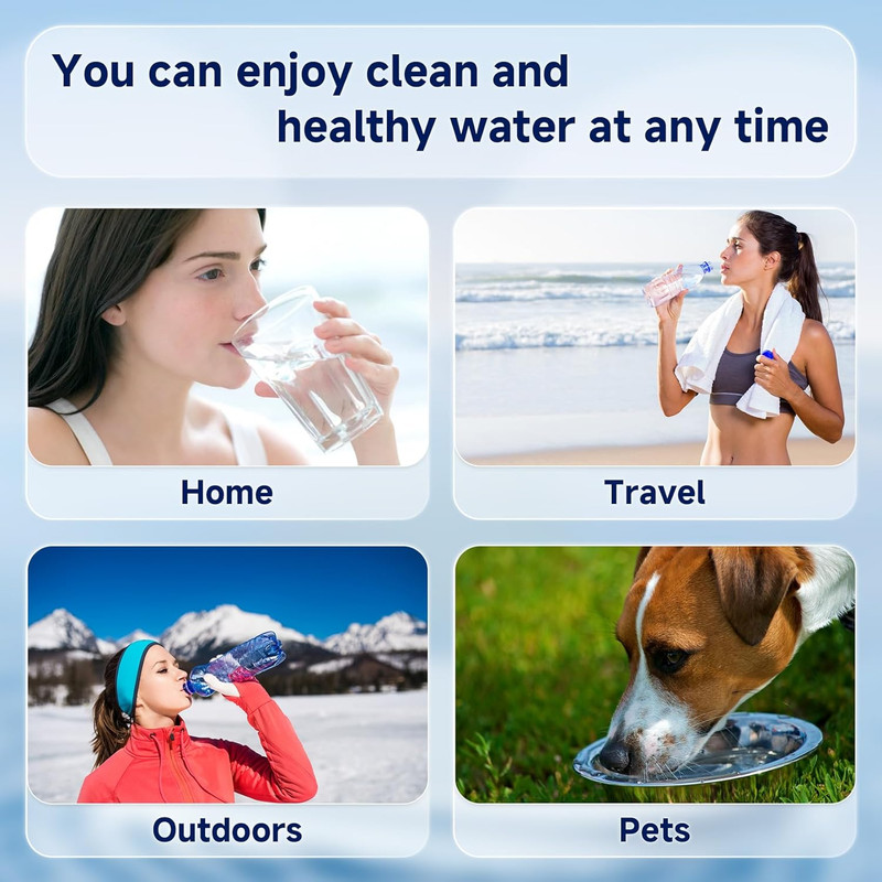 2387 Pro Filter Replacement, NSF/ANSI 42 Certified for Alexapure Water Filter Re gallery
