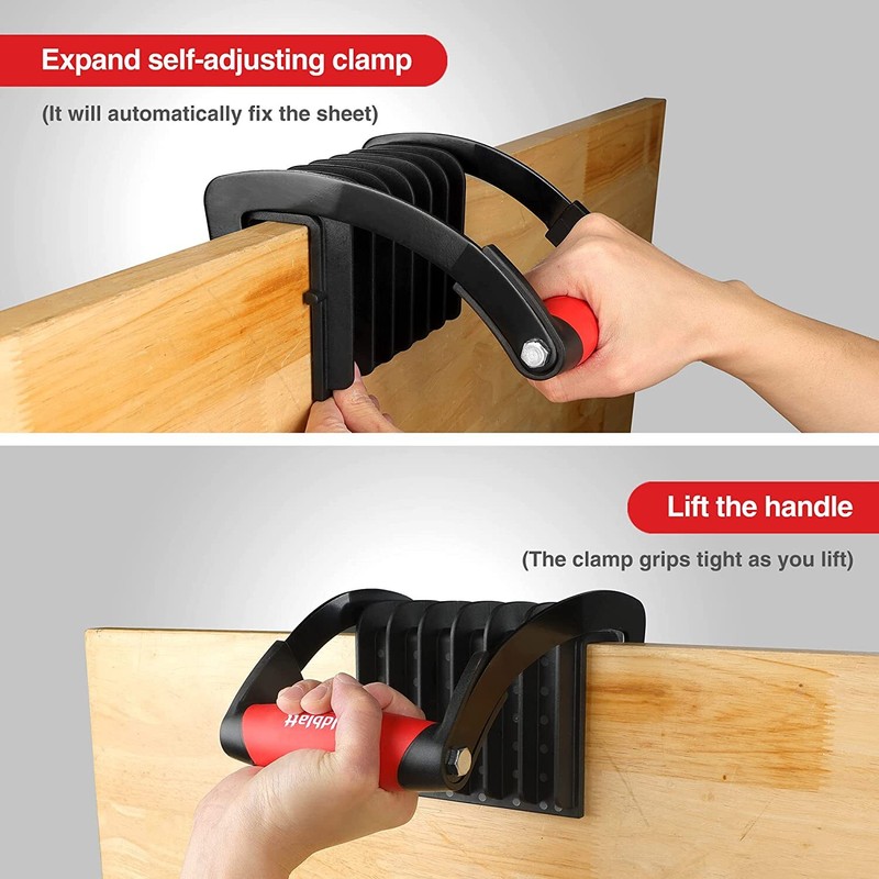 Goldblatt 2 Pack Panel Carrier, Plywood Lifting Tool, Drywall Carrying Tool gallery