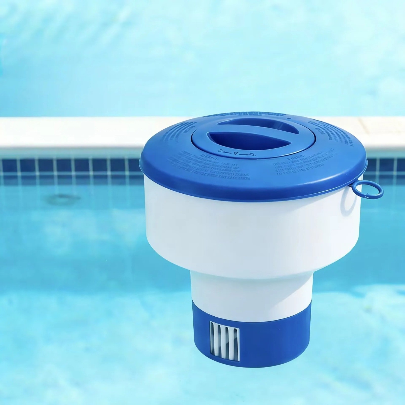 Heavy Duty 7" Pool Floating Chemical Dispenser Floater for 3" Chlorine Tablets gallery